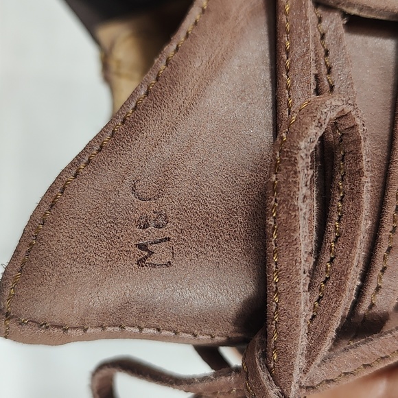 Musse & Cloud by Anthropologie Western Bohemian Cutout Ankle Booties Size 9 - Picture 9 of 9